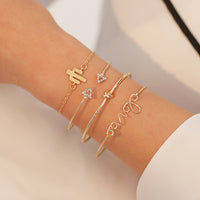 accesorios mujer Bohemian charm bead Bracelet Women tassel heart tree bijoux acier inoxydable femme Sets Jewelry armband