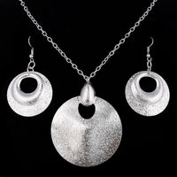 Fashion Silver Jewelry Sets Pendant & Necklaces Drop Earrings For Women Sets Free Shipping Jewelry Sets Wedding Party Set