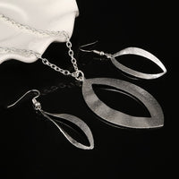 Fashion Silver Jewelry Sets Pendant & Necklaces Drop Earrings For Women Sets Free Shipping Jewelry Sets Wedding Party Set